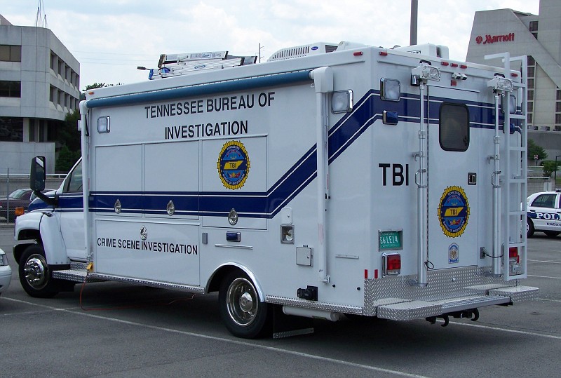 2007 Chevrolet 6500 -- Crime Scene Investigation - Rear